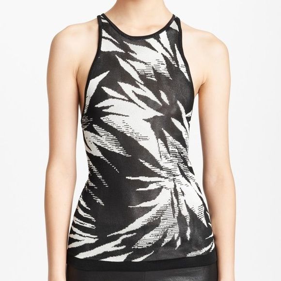 Host Pick Jason Wu Botanical Black Top Large Excellent Condition